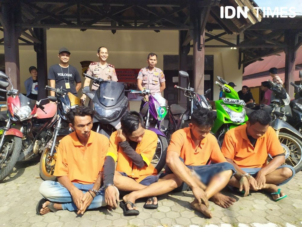 Pengakuan Bos Pencuri di Samarinda: Embat Tiga Motor dalam Sehari