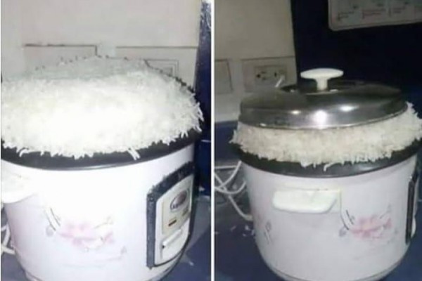 Gagal Makan Enak, 10 Potret Kocak Orang Baru Belajar Masak