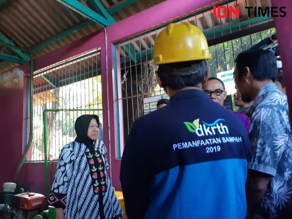 Pamer PLTSa, Risma Siap Bantu Pengelolaan Sampah di Bali
