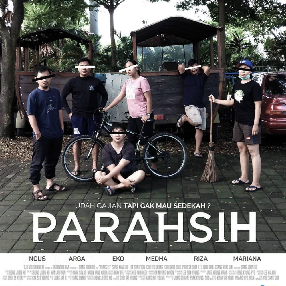 Viral 10 Meme Film Parasite Jadi Parahsih