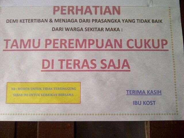 10 Peraturan Nyindir Di Kost Ini Bikin Ngakak Sekaligus Kesel