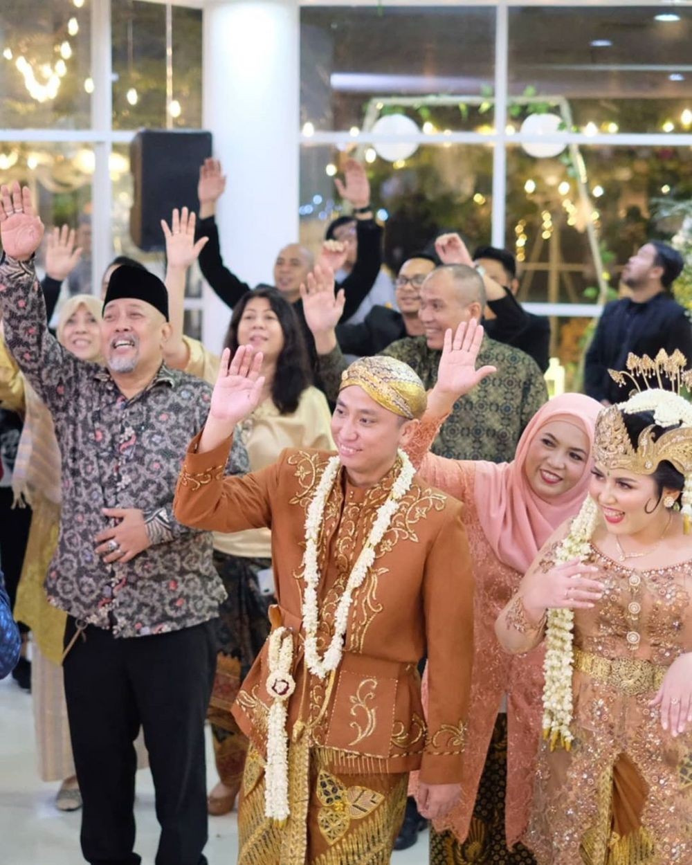 Om Indro Jadi Saksi 10 Potret Pernikahan Satrio Putra Dono Warkop