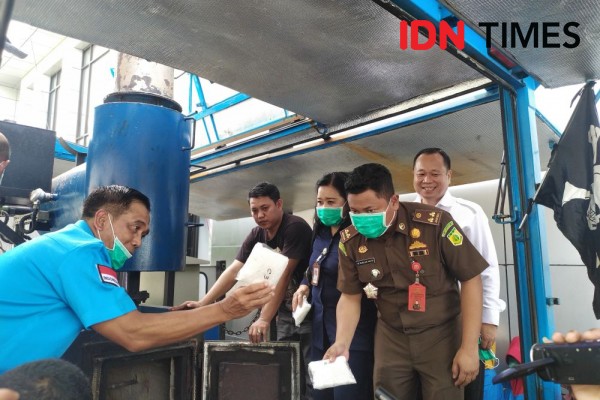 BNNP Sulsel Musnahkan 3,7 Kg Sabu Sitaan dari 4 Kurir Lintas Negara