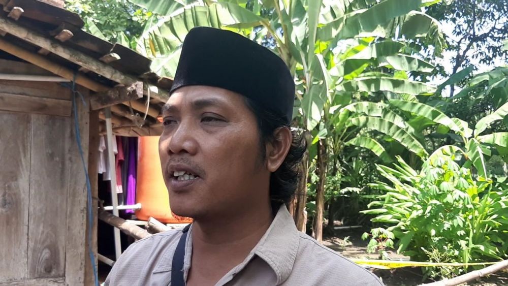 Sumur Milik Warga Dusun Kerjo II Gunungkidul Mendadak Amblas