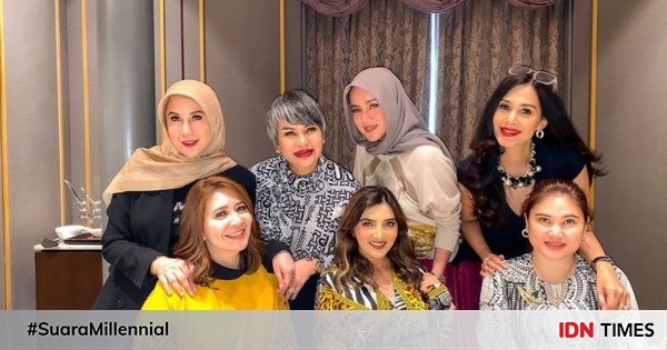 Mewah abis, 10 momen ashanty dan olla ramlan bareng geng sosialitanya