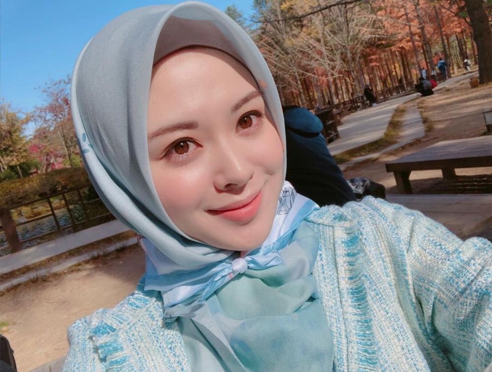 Model Hijab Ala Ayana Jihye Moon Mualaf Korea Yang Inspiratif