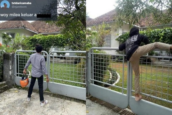 Foto di Rumah Milea, 10 Pose Netizen Ini Malah Bikin Ngakak