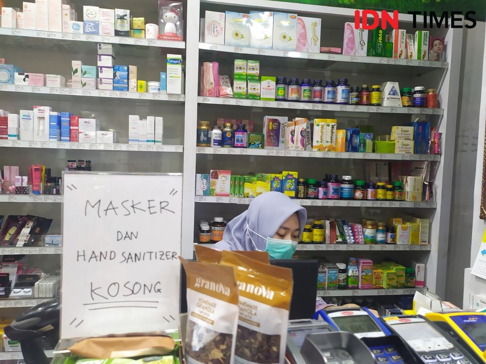 Harga Masker dan Sanitizier Melambung, Stok di Palembang Mulai Kosong