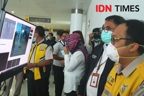 4 Orang Suspect Corona, Wali Kota Balikpapan Cek Bandara Sepinggan