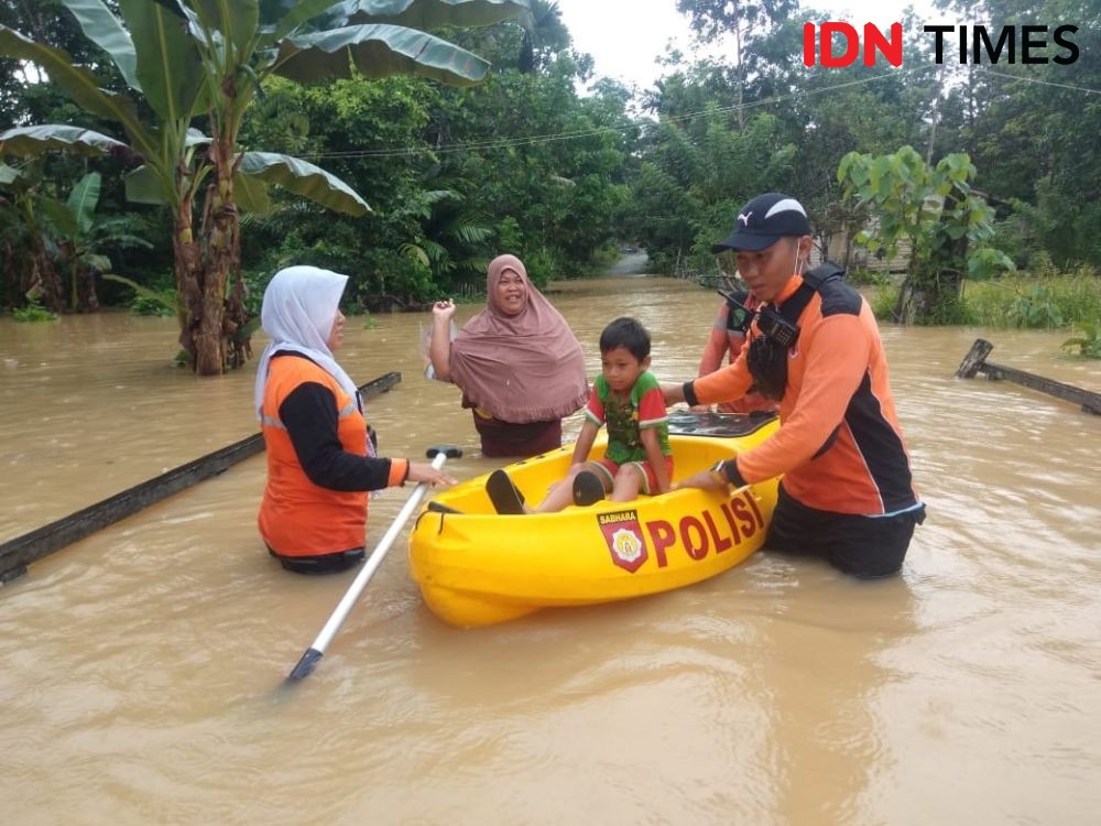 Wilayah IKN di Penajam Paser Utara Rawan Tergenang Banjir