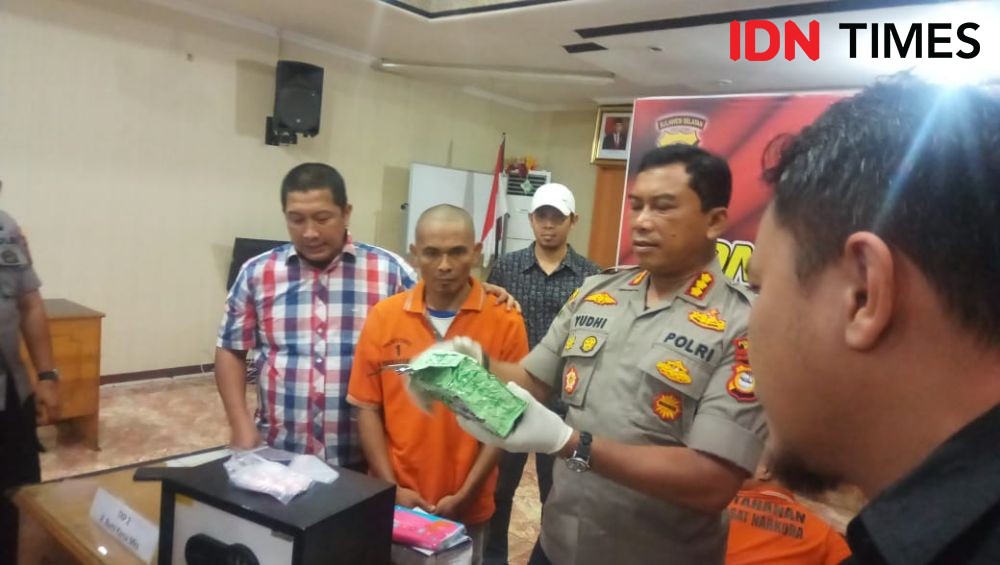 Polisi Tangkap 3 Kurir Sabu 1,8 Kilogram di Tamalanrea Makassar