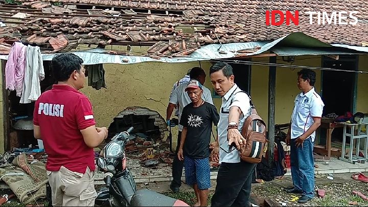 Dahsyatnya Ledakan Tabung Setrika Uap Konveksi di Kudus, Dinding Jebol