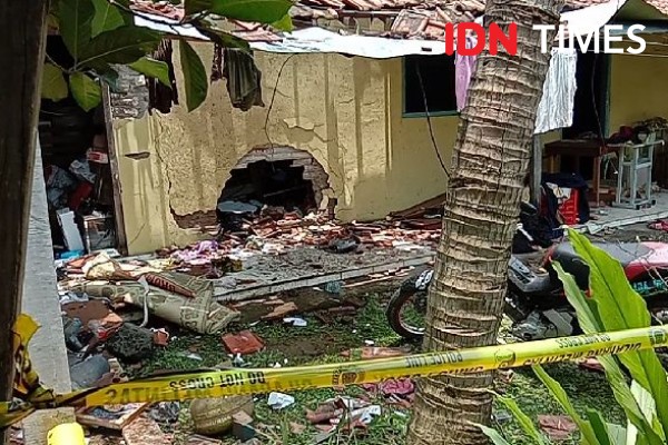 Dahsyatnya Ledakan Tabung Setrika Uap Konveksi di Kudus, Dinding Jebol