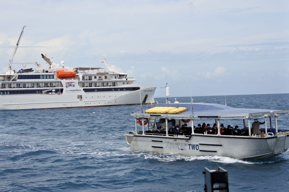 2 Penumpang Kena Virus Corona, Kapal Viking Sun Tertahan di Laut Jawa