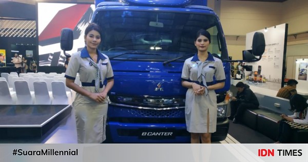 Fuso luncurkan truk listrik ecanter, ini deretan kecanggihannya!  