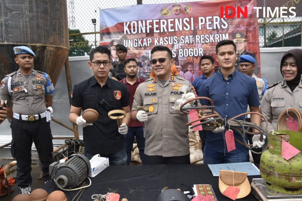 Miliki Omzet Puluhan Juta Rupiah, Gurandil Asal Bogor Ditangkap Polisi