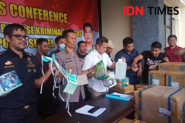Usut Temuan 22 Ribu Masker, Polda Sulsel Gandeng Disperindag dan Ahli
