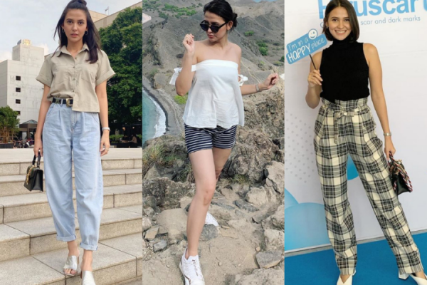 9 Inspirasi OOTD Aliyah Faizah, Pemeran Lola di Tukang Ojek Pengkolan