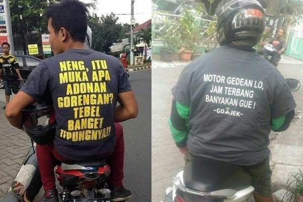 Bikin Salah Fokus, Baca Deh 10 Tulisan Lucu di Jaket dan Kaus Ini!