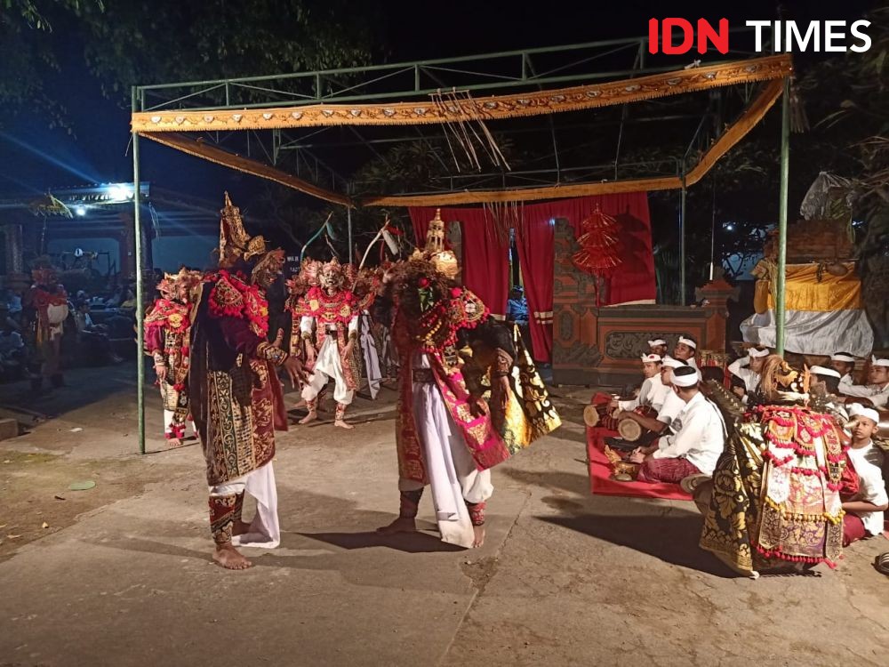 Kesakralan Wayang Wong di Klungkung, Berdialog Pakai Jawa Kuno