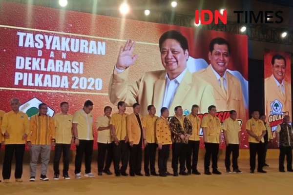 Ketum Golkar Ajak Nurdin Halid Kembali Berkiprah di Tingkat Nasional