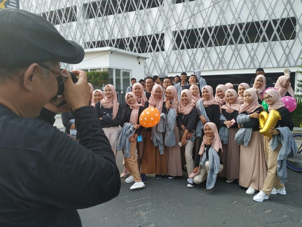 HUT ke-16 PFI Medan, Plt Wali Kota Medan Ikut Hunting Foto di Kesawan