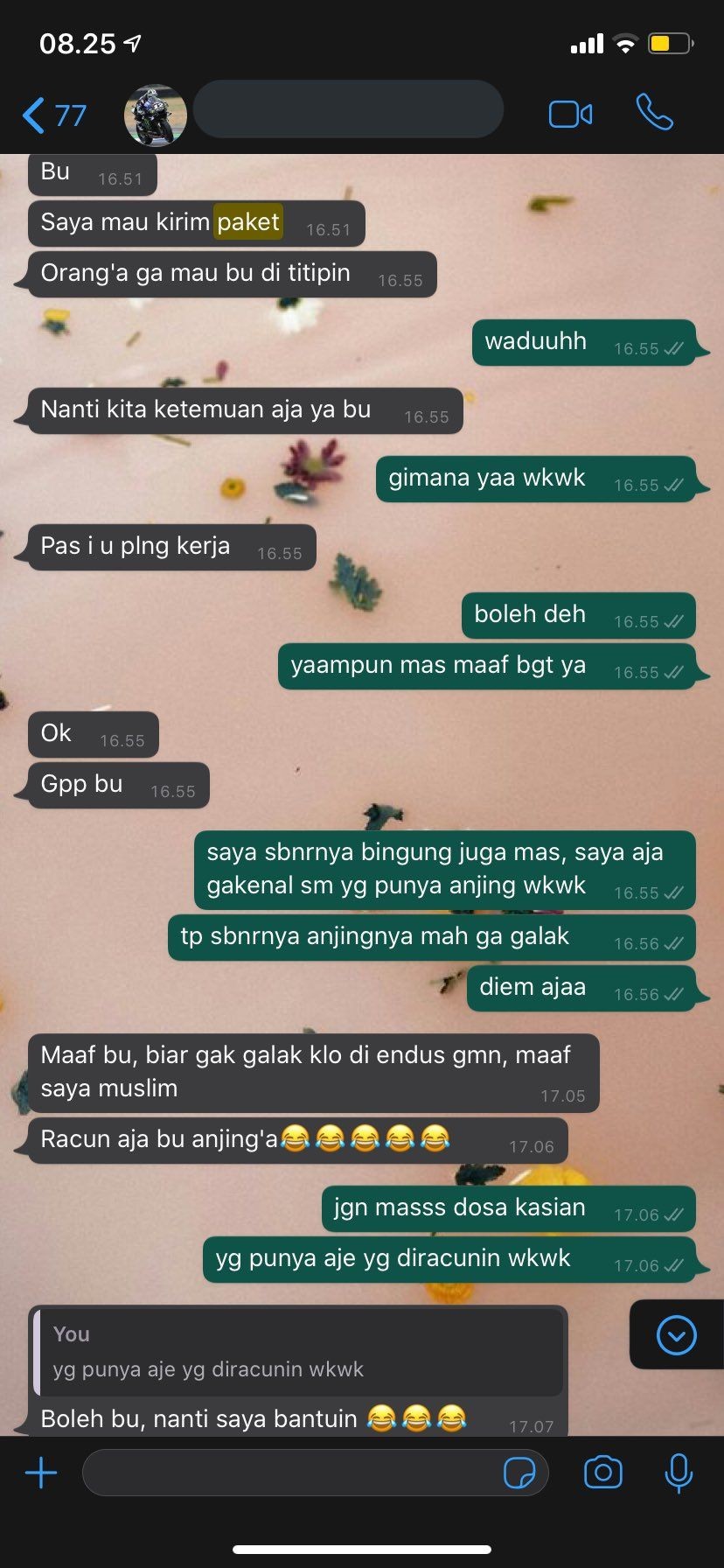 10 Screenshot Chat Kocak Ini Buktikan Kurir Paket Juga Bisa Ngelawak