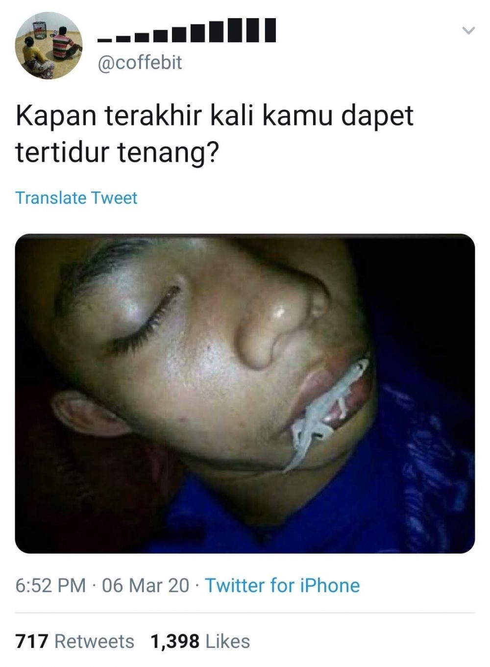 Meme Kocak Ala Lagu Hindia Kapan Terakhir Kali Kamu Dapat Tidur Tenang