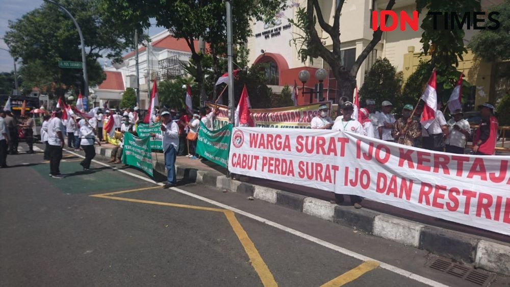 Surat Ijo Masih Jadi Sengketa, Warga Datangi Kantor DPRD Surabaya