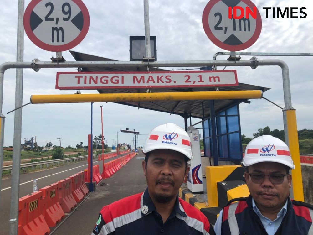 Guard Rail Dicuri Warga, Progres Tol Palembang-Kayuagung Terkendala