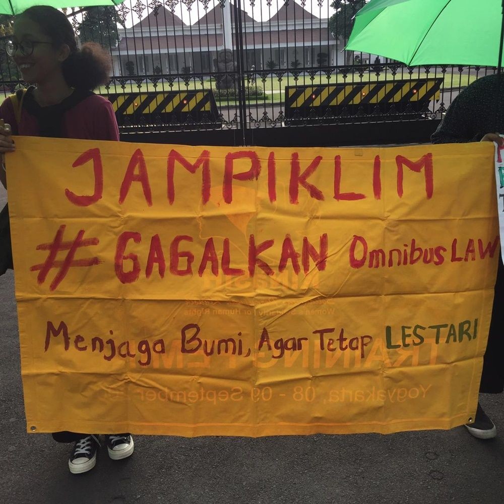 Hari Ini Aksi Mosi Parlemen Jalanan: Gagalkan Omnibus Law! (3)