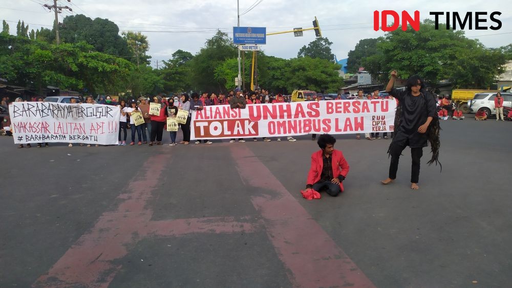 Polres Gowa Kirim 3 Peleton Polisi Bantu Pengamanan Demo di Makassar