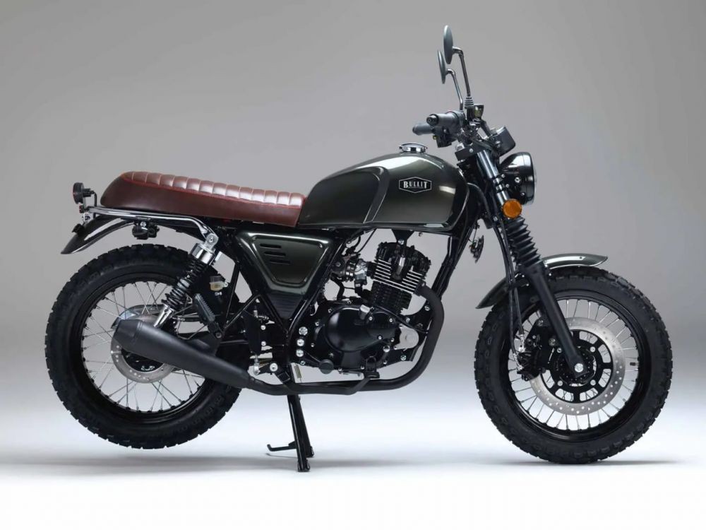 Keunggulan Bullit Bluroc 125, Motor Baru  Berdesain Retro