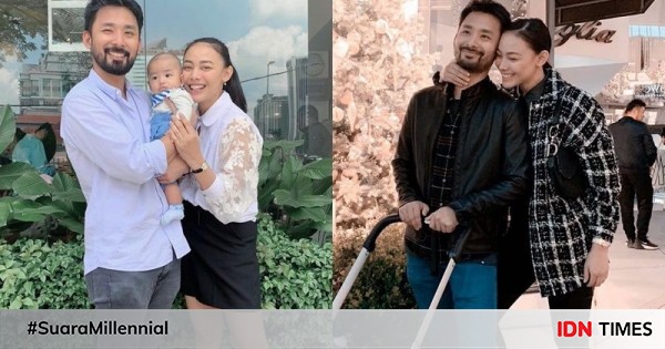 10 Potret Romantis Whulandary Herman Dan Suami Idaman Banget