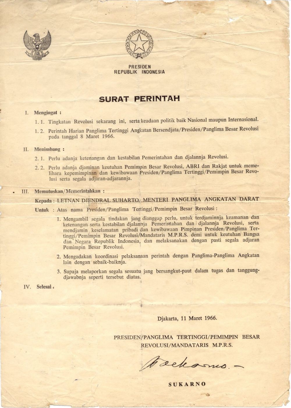 Jenderal M. Jusuf di Tengah Pusaran Kontroversi Supersemar 1966