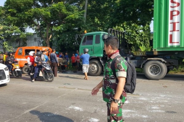 Kecelakaan Beruntun di Jalan Pantura Pati, Seorang Tewas, 4 Opname