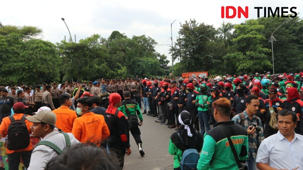 Aksi Tolak Omnibus Law di Surabaya akan Berlanjut pada 23 Maret