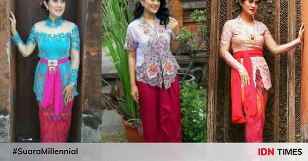 Inspirasi Kebaya Ayu Inten, Ibu Guru Sri Di Dilan 1990 Yang Menawan