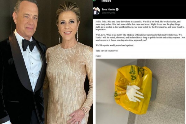 Tom Hanks Publik Figur Dunia Pertama yang Positif Corona