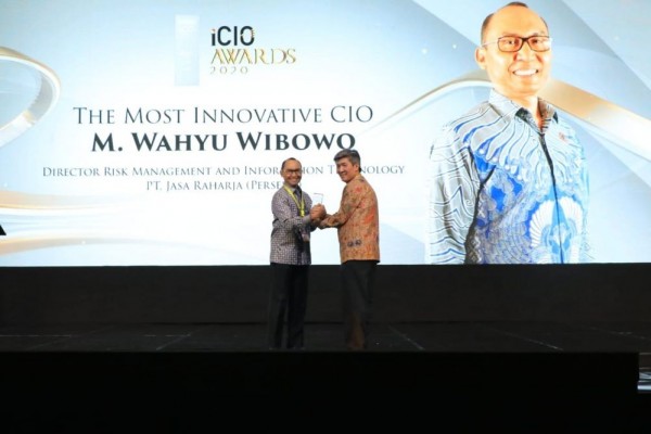 iCIO Awards 2020: 'The Most Innovative CIO 2020' Diraih Jasa Raharja