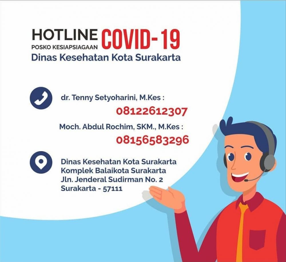 Pemkot Solo Buka Hotline COVID-19, Wali Kota Imbau Warga Tak Panik