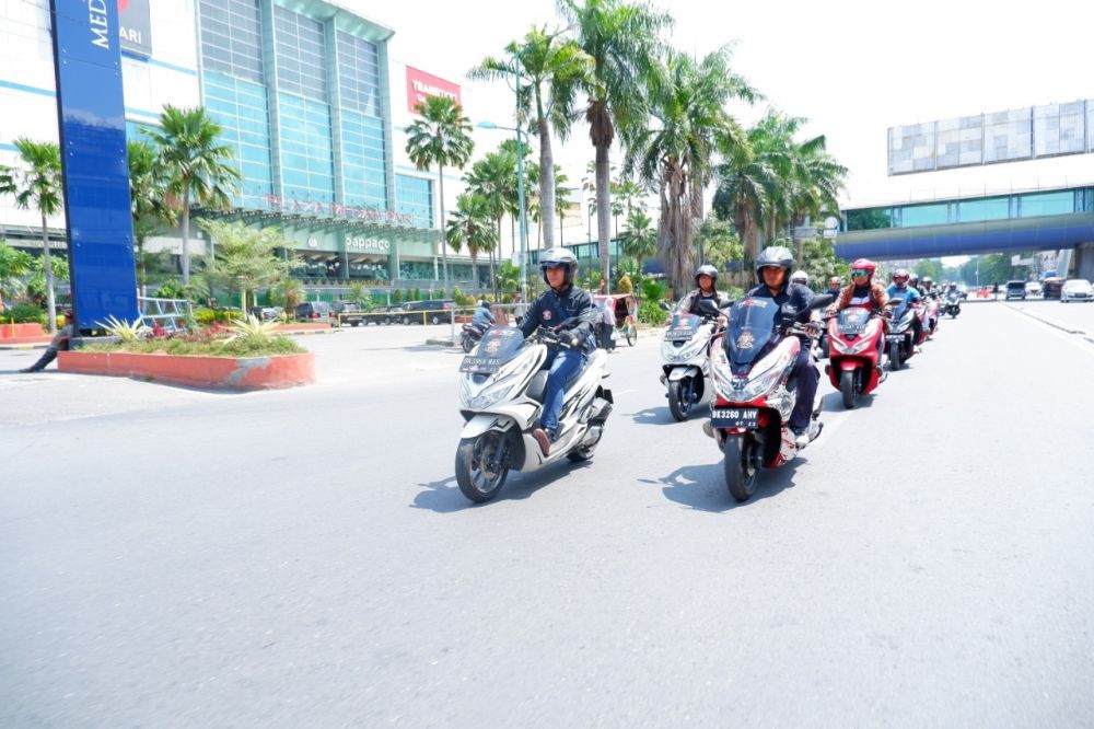 Fitur Canggih dan Mewah, Penggemar Honda PCX Makin Menjamur di Sumut
