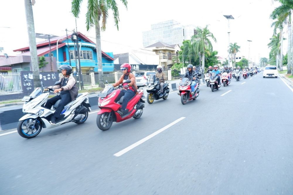 Fitur Canggih dan Mewah, Penggemar Honda PCX Makin Menjamur di Sumut
