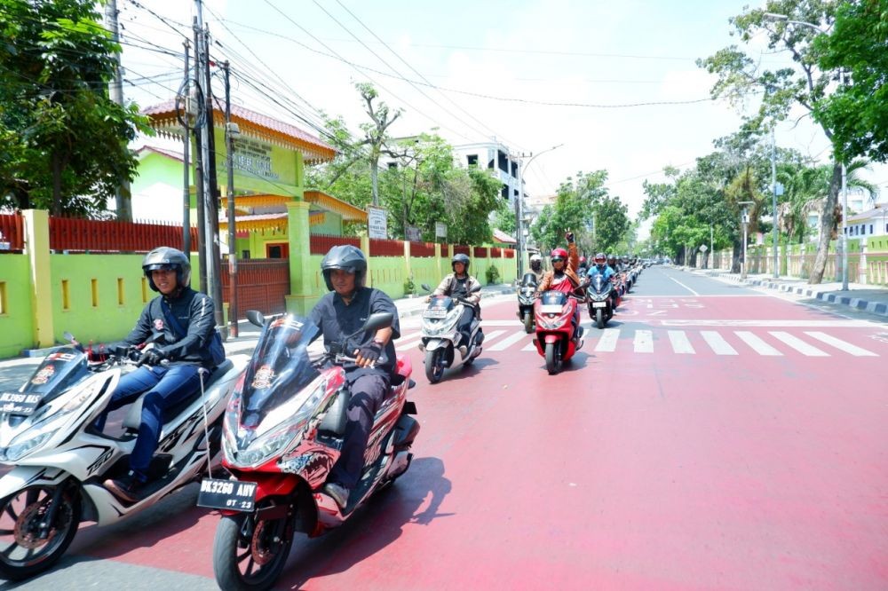 Dukung UMKM, Komunitas Honda PCX Ngumpul Bareng dan Belajar Bikin Kopi