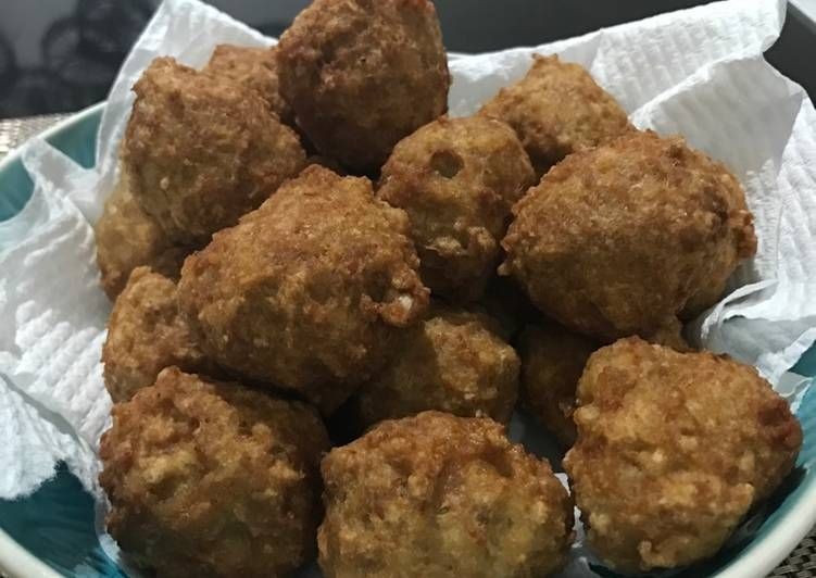 Resep Membuat Bakwan  Goreng  Isi Babi  Nikmatnya hingga ke 