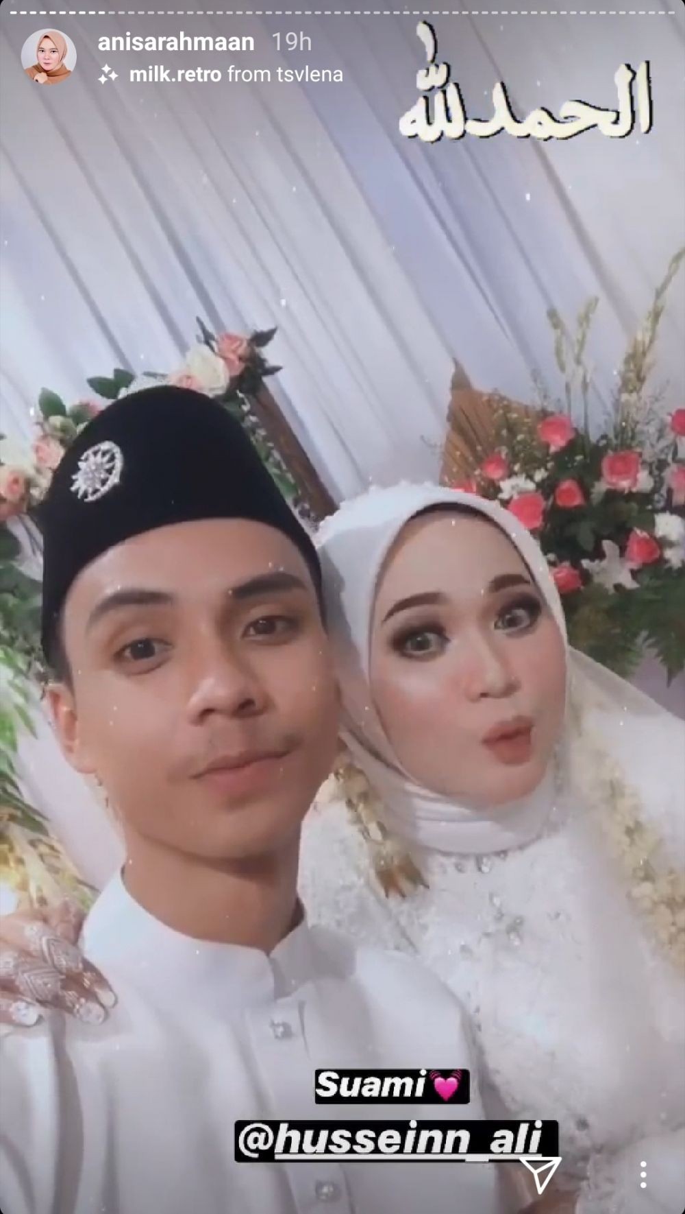 10 Potret Pernikahan Anisa Eks Sabyan Yang Kini Resmi Jadi Istri