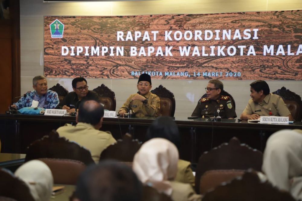 Antisipasi Penyebaran Corona, Pemkot Malang Batasi Akses Keluar Masuk