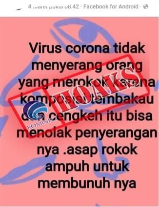 24 Hoax tentang Virus Corona yang Tersebar di Jawa Tengah