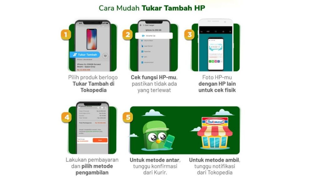 Cobain Yuk, Sekarang Fitur Tukar Tambah Tokopedia Berlaku se-Indonesia