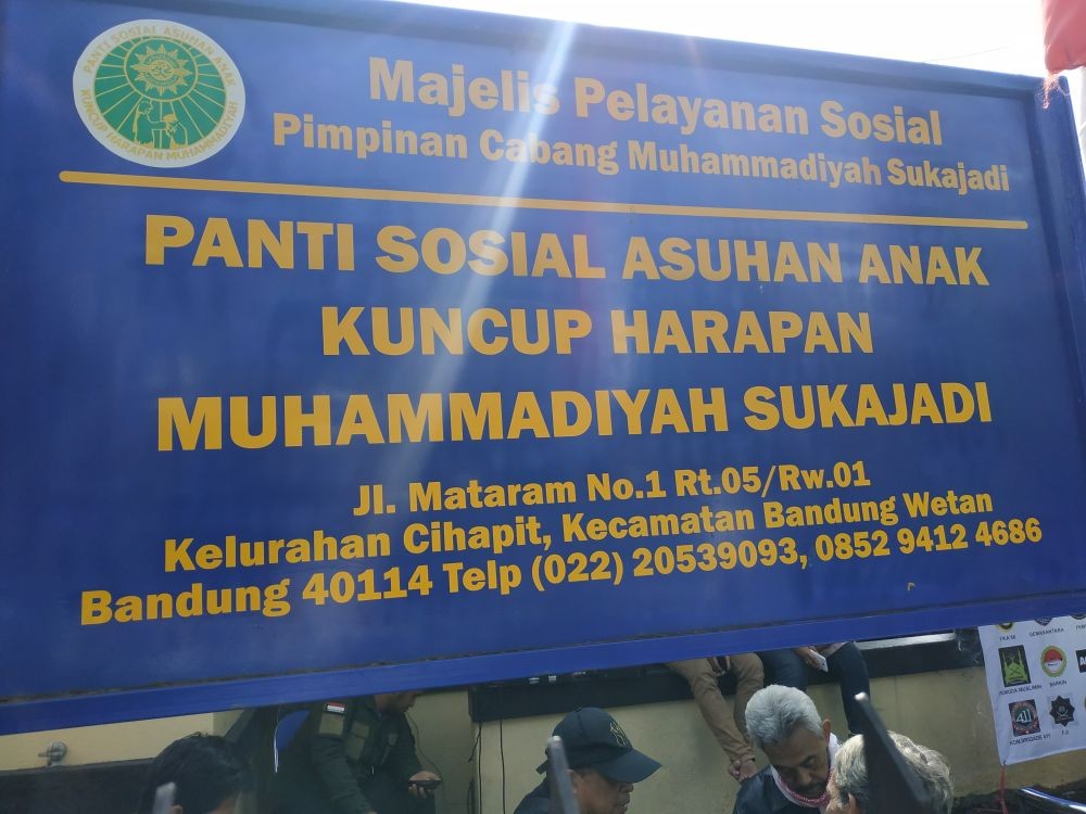 Mahasiswa IMM Demo di PN Bandung Terkait Sengketa Lahan Panti Anak